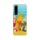 Xperia 5 III SO-53B / SOG05 / A103SO 共通 カバー/ケース シリコンケースよりもコシがありゴミがつきにくいTPUカバー 【サーフボード2 TPUソフトケース】エクスペリア5IIIケース エクスペディア スマホケース 携帯ケース(2)