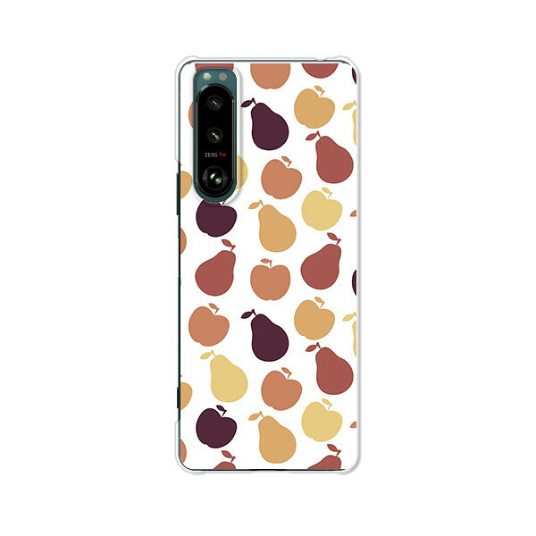樂天商城 - Xperia 5 III SO-53B / SOG05 / A103SO 共通 ケース/カバー 【梨ドット クリアケース素材】エクスペリア5IIIケース エクスペディア スマホケース 携帯ケース