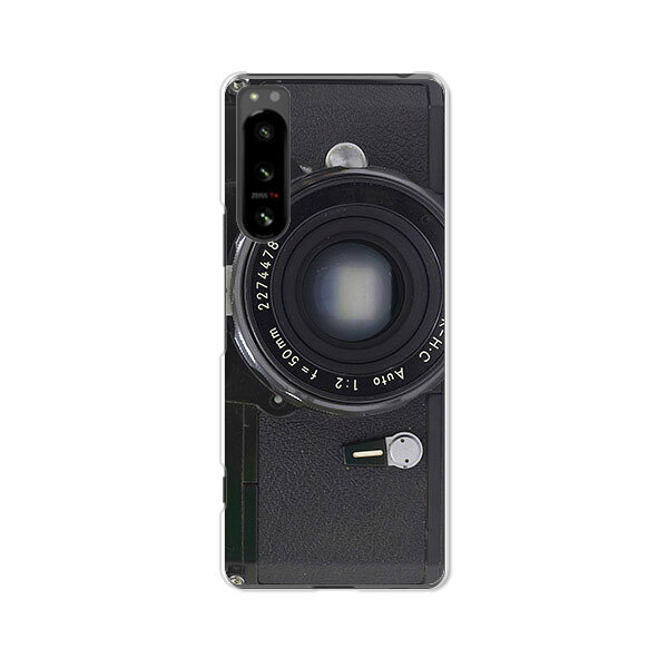 樂天商城 - Xperia 5 IV SO-54C / SOG09 / A204SO / XQ-CQ44 共通 カバー/ケース シリコンケースよりもコシがありゴミがつきにくいTPUカバー 【レトロCamera2 TPUソフトケース】xperia 5 iv ケース エクスペリアファイブフォー xperia5iv スマホケース 携帯ケース