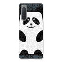 Xperia 5 II SO-52A / SOG02 / A002SO 共通 ケース/カバー 【Cuteパンダ クリアケース素材】Xperia5iiso52aケース xperia 5 ii sog02 カバー エクスペディア docomo au ソフトバンク ハードケース携帯カバー