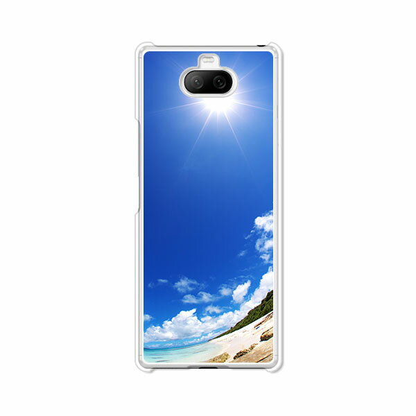 Rakuten - Xperia 8 SOV42/902SO/Xperia 8 Lite J3273共通 ケース/カバー 【ようこそ夏 クリアケース素材】Xperia8sov42ケース Xperia8Lite エクスペリア8カバー エクスペディア 携帯カバー