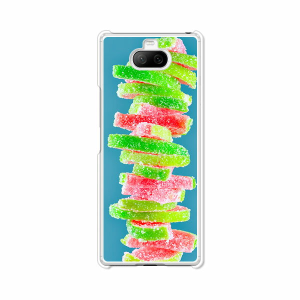 樂天商城 - Xperia 8 SOV42/902SO/Xperia 8 Lite J3273共通 ケース/カバー 【積み上がるお菓子 クリアケース素材】Xperia8sov42ケース Xperia8Lite エクスペリア8カバー エクスペディア 携帯カバー