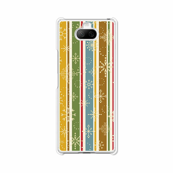 乐天商城 - Xperia 8 SOV42/902SO/Xperia 8 Lite J3273共通 ケース/カバー 【アイシクルストライプ クリアケース素材】Xperia8sov42ケース Xperia8Lite エクスペリア8カバー エクスペディア 携帯カバー