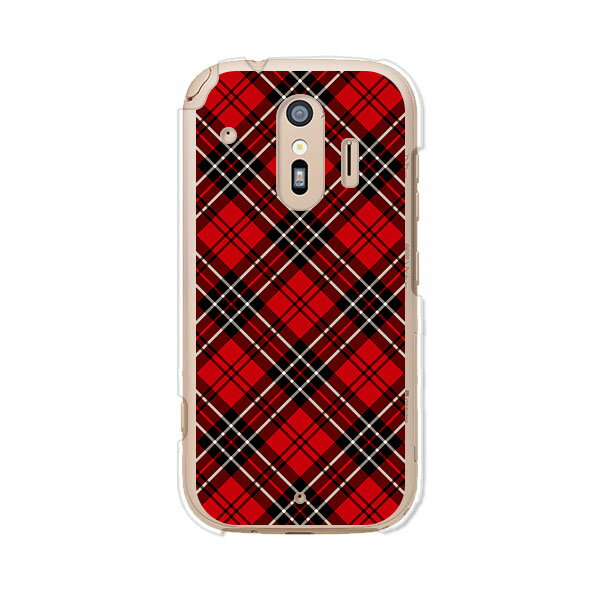 Rakuten - 送料無料 らくらくスマートフォン F-42A / らくらくスマートフォン me F-01L 共通 ケース/カバー 【AKチェック】らくらくホンf42aケース f01lケース シリコンケースのような柔らかい携帯カバーも