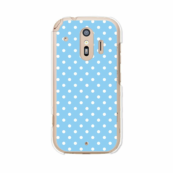 Rakuten - 送料無料 らくらくスマートフォン F-42A / らくらくスマートフォン me F-01L 共通 ケース/カバー 【B:Wドット】らくらくホンf42aケース f01lケース シリコンケースのような柔らかい携帯カバーも