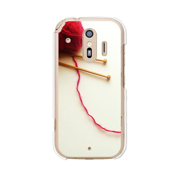Rakuten - 送料無料 らくらくスマートフォン F-42A / らくらくスマートフォン me F-01L 共通 ケース/カバー 【紡ぐ愛】らくらくホンf42aケース f01lケース シリコンケースのような柔らかい携帯カバーも