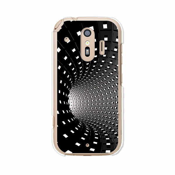 Rakuten - 送料無料 らくらくスマートフォン F-42A / らくらくスマートフォン me F-01L 共通 ケース/カバー 【ブラックホール】らくらくホンf42aケース f01lケース シリコンケースのような柔らかい携帯カバーも