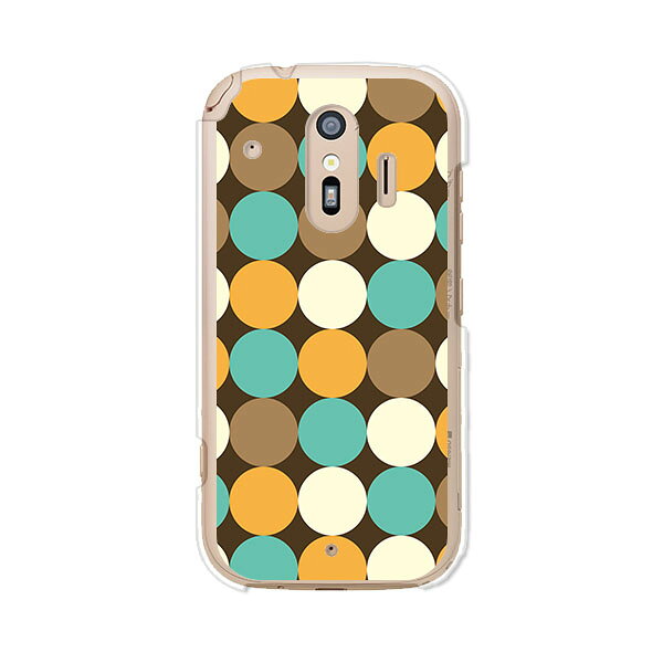 Rakuten - 送料無料 らくらくスマートフォン F-42A / らくらくスマートフォン me F-01L 共通 ケース/カバー 【EKドット】らくらくホンf42aケース f01lケース シリコンケースのような柔らかい携帯カバーも