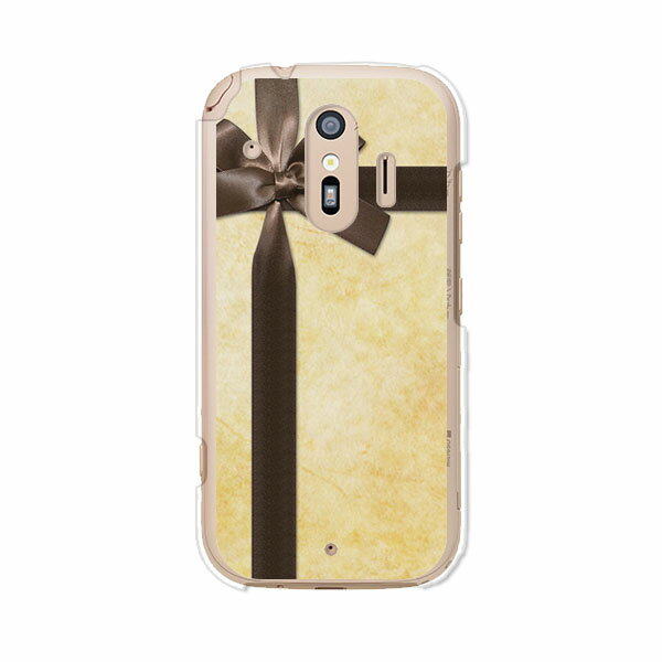 Rakuten - 送料無料 らくらくスマートフォン F-42A / らくらくスマートフォン me F-01L 共通 ケース/カバー 【チョコレートラッピング】らくらくホンf42aケース f01lケース シリコンケースのような柔らかい携帯カバーも