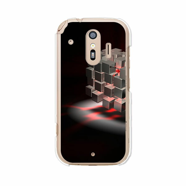 Rakuten - 送料無料 らくらくスマートフォン F-42A / らくらくスマートフォン me F-01L 共通 ケース/カバー 【CUBE】らくらくホンf42aケース f01lケース シリコンケースのような柔らかい携帯カバーも