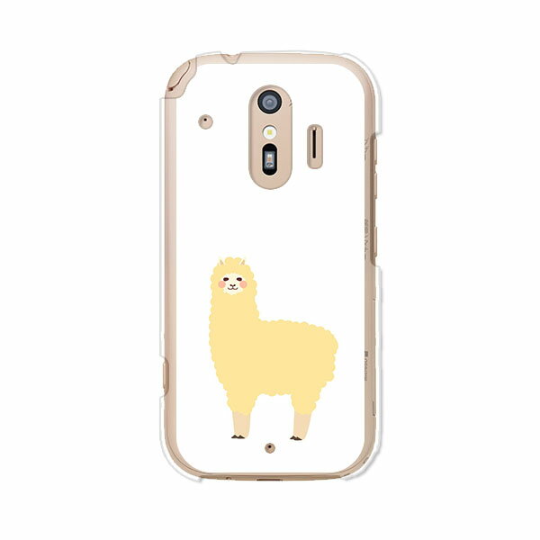 Rakuten - 送料無料 らくらくスマートフォン F-42A / らくらくスマートフォン me F-01L 共通 ケース/カバー 【アルパカ】らくらくホンf42aケース f01lケース シリコンケースのような柔らかい携帯カバーも