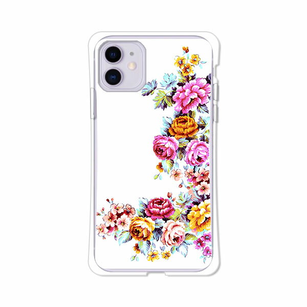 iPhone11꡼ ׷ۼեȥڥݥFLOWER ׷ۼTPUեȥiPhone11 iPhone11Pro iPhone11ProMax ե11 ޥۥ ӥ ӥС