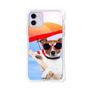 iPhone11シリーズ 衝撃吸収ソフトケース【サマーわんこ 衝撃吸収TPUソフトケース】iPhone11Pro iPhone11ProMax アイフォン11proケース スマホケース 携帯ケース 携帯カバー