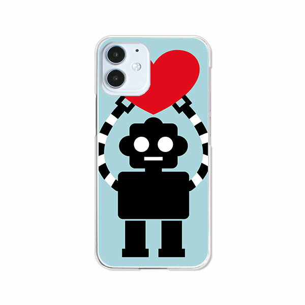 Rakuten - 送料無料 iPhone12シリーズ ケース/カバー 【I愛Robot】iPhone12mini iPhone12ProMax iPhone12pro iPhone12ケース クリアケースとシリコンケースのような柔らかい携帯カバーも