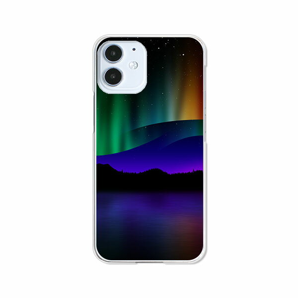 Rakuten - 送料無料 iPhone12シリーズ ケース/カバー 【闇夜のオーロラ】iPhone12mini iPhone12ProMax iPhone12pro iPhone12ケース クリアケースとシリコンケースのような柔らかい携帯カバーも