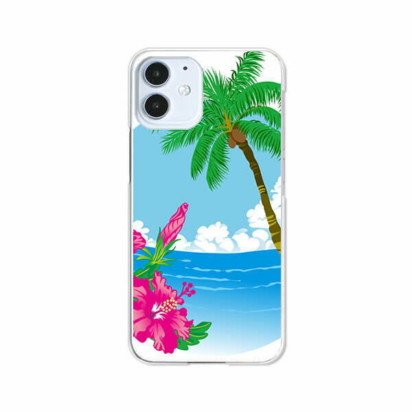 Rakuten - 送料無料 iPhone12シリーズ ケース/カバー 【ハワイアン（ワンポイント）】iPhone12mini iPhone12ProMax iPhone12pro iPhone12ケース クリアケースとシリコンケースのような柔らかい携帯カバーも