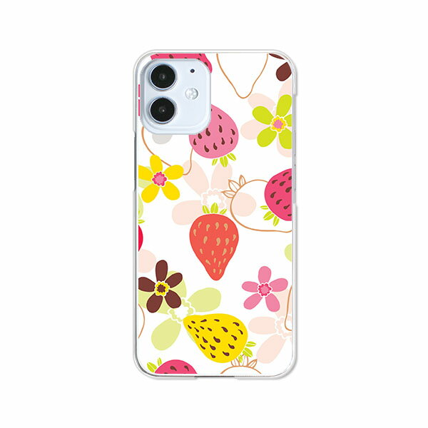 Rakuten - 送料無料 iPhone12シリーズ ケース/カバー 【ストロベリー】iPhone12mini iPhone12ProMax iPhone12pro iPhone12ケース クリアケースとシリコンケースのような柔らかい携帯カバーも