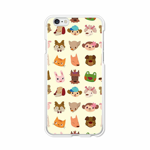 Rakuten - 送料無料 iphone6s ケース / iphone6 ケース 共通 カバー 【Animals?】 アイフォンスマートフォンカバー iphone6sケース iphone6 ケース docomo au softbank Y!mobile SIMフリー 携帯カバー
