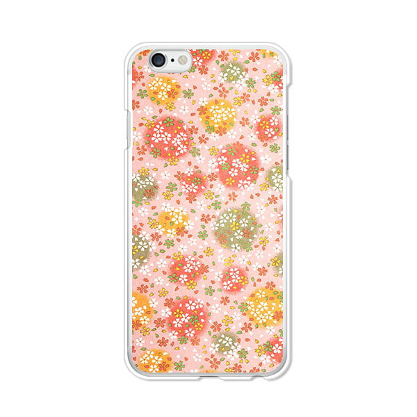 Rakuten - 送料無料 iphone6s ケース / iphone6 ケース 共通 カバー 【桜Dot】 アイフォンスマートフォンカバー iphone6sケース iphone6 ケース docomo au softbank Y!mobile SIMフリー 携帯カバー