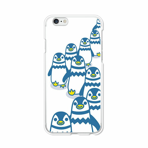Rakuten - 送料無料 iphone6s ケース / iphone6 ケース 共通 カバー 【ペンギンズ】 アイフォンスマートフォンカバー iphone6sケース iphone6 ケース docomo au softbank Y!mobile SIMフリー 携帯カバー