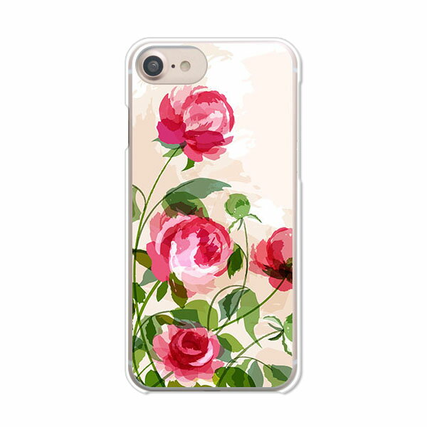 Rakuten - 送料無料 iPhoneSE第3世代/iPhoneSE2/iphone7/iPhone8共通ケース/カバー 【薔薇絵画】スマホケース スマートフォンカバー アイフォンケース iPhoneSE3カバー 携帯カバー