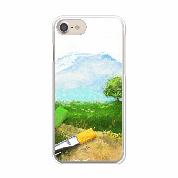 Rakuten - 送料無料 iPhoneSE第3世代/iPhoneSE2/iphone7/iPhone8共通ケース/カバー 【絵筆を取って】スマホケース スマートフォンカバー アイフォンケース iPhoneSE3カバー 携帯カバー