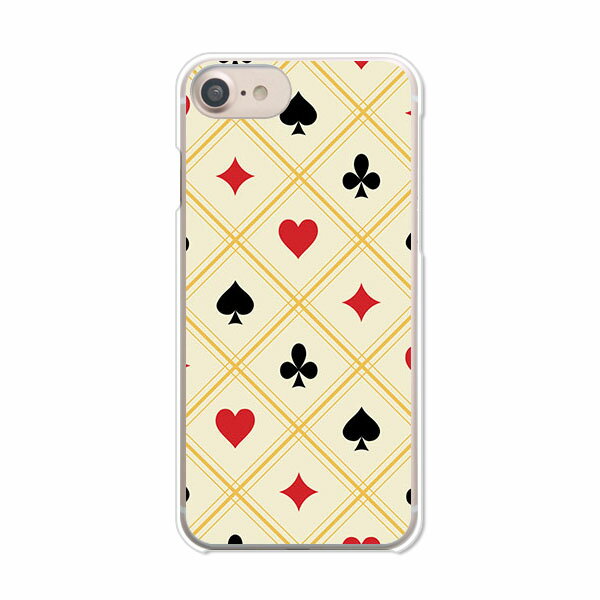 Rakuten - 送料無料 iPhoneSE第3世代/iPhoneSE2/iphone7/iPhone8共通ケース/カバー 【トランプ】スマホケース スマートフォンカバー アイフォンケース iPhoneSE3カバー 携帯カバー