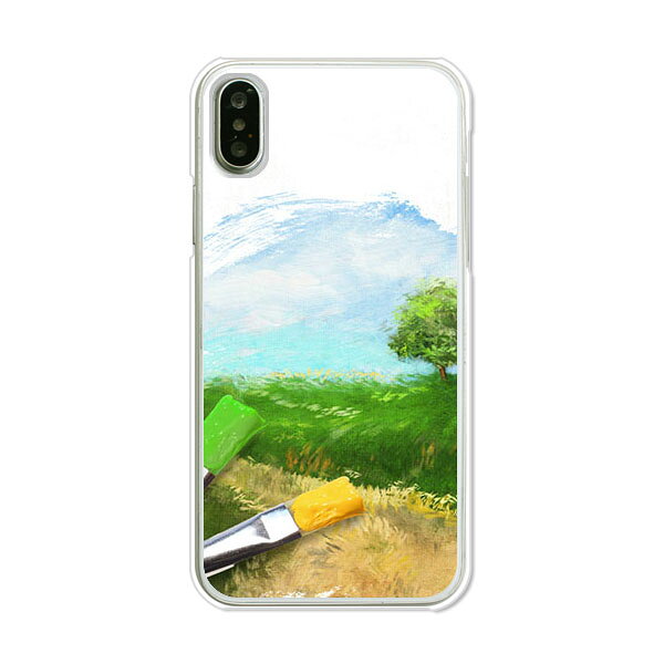 Rakuten - 送料無料 iPhone XS ケース/ iPhone X ケース 共通 ケース/カバー 【絵筆を取って】iPhone10s iPhone10 シリコンケースのような柔らかい携帯カバーも。