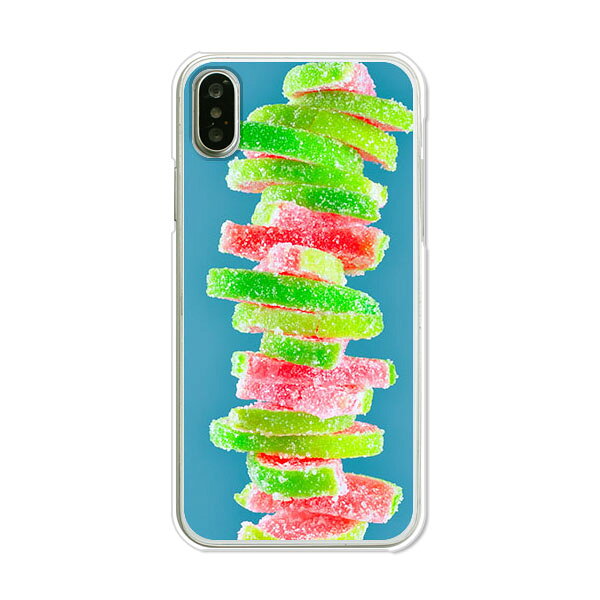 Rakuten - 送料無料 iPhone XS ケース/ iPhone X ケース 共通 ケース/カバー 【積み上がるお菓子】iPhone10s iPhone10 シリコンケースのような柔らかい携帯カバーも。