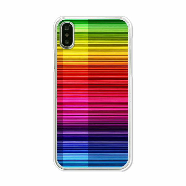 Rakuten - 送料無料 iPhone XS ケース/ iPhone X ケース 共通 ケース/カバー 【Rainbow】iPhone10s iPhone10 シリコンケースのような柔らかい携帯カバーも。