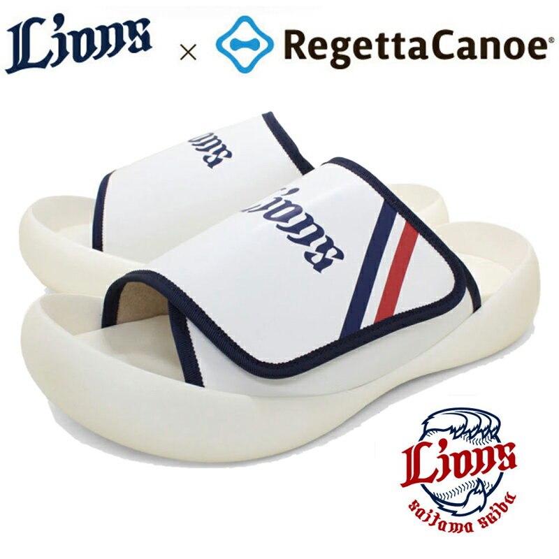 Regetta Canoe リゲッタ 西武ライオンズ メンズ サンダル 限定 プロ野球 グッズ コラボ 埼玉西武ライオンズ Lions 12球団 おしゃれ お..