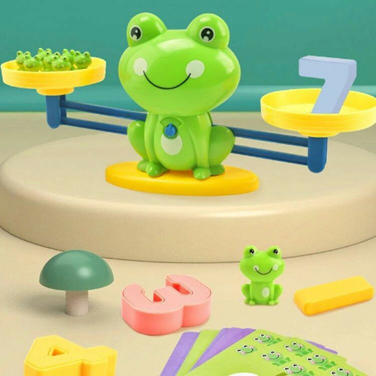 シーソーのおもちゃ 算数 バランスゲーム 天秤 4歳 計算カード 数字の基礎を覚える...