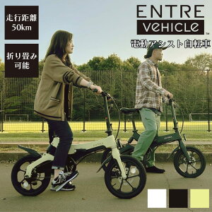 【特別価格31日まで延長】ENTRE VEHICLE アントレビークル E-Bike S6 電動アシスト自転車 16インチ 折りたたみ アシスト3段階 3色展開 eバイク 自転車 電動 軽量 小型 レジャー施設 通勤 通学 快適 サイクリング ツーリング コンパクト 公道走行可能 プレゼント 送料無料