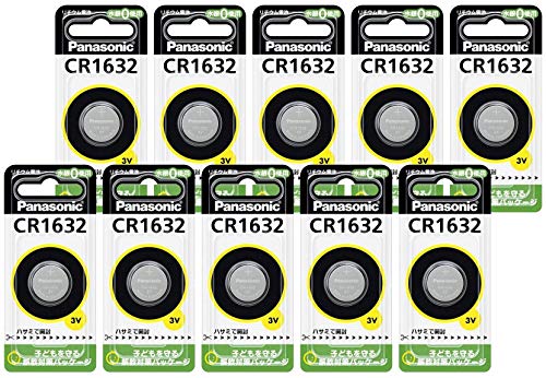 パナソニック コイン形二酸化マンガン電池 10個セット CR1632