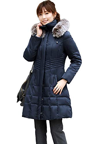 大人 仕様の極上本命 ダウン コート レディース ダウンコート ダウンジャケット 防寒 フォックスファー..