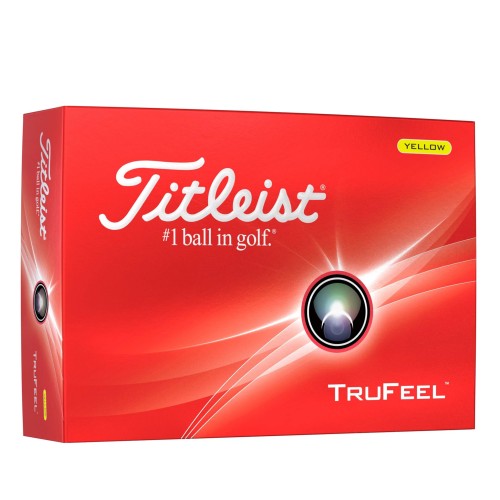 タイトリスト(TITLEIST) ゴルフボール 24 TRUFEEL DZ ユニセックス イエロー
