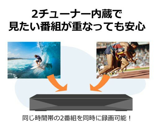 �ѥʥ��˥å� 1TB 2���塼�ʡ� �֥롼�쥤�쥳������ DIGA DMR-2W100 ���������饦�� 4K���åץ���С����б�