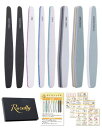 ネイリスト監修 Rozally ネイルファイル エメリーボード つめやすり つめみがき 爪やすり ネイルケア 爪 やすり ヤスリ