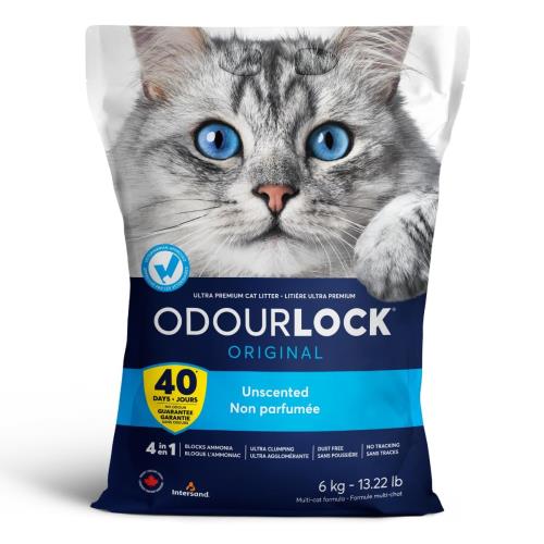 Happy Days(ハッピーデイズ) ペットプロ 猫砂 オードロック 約8秒で小さく固まる 約40日間消臭効果が持続 無香料 6kg