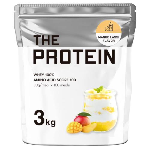 ザプロ ホエイプロテイン 3kg マンゴーラッシー 風味 WPCプロテイン ぷろていん