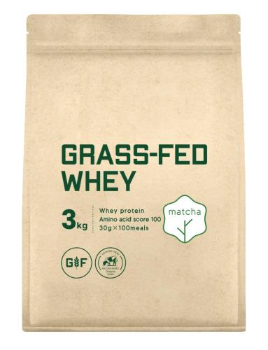 ザプロ グラスフェッド プロテイン 風味 3kg 人工甘味料不使用 無添加 武内製薬 THE PROTEIN (抹茶風味)