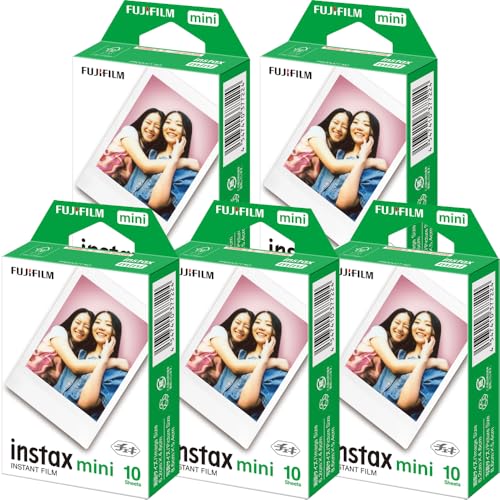 富士フイルム [5セット販売]FUJIFILM インスタントカメラ チェキ用フィルム 10枚入x5セット INSTAX MIN..