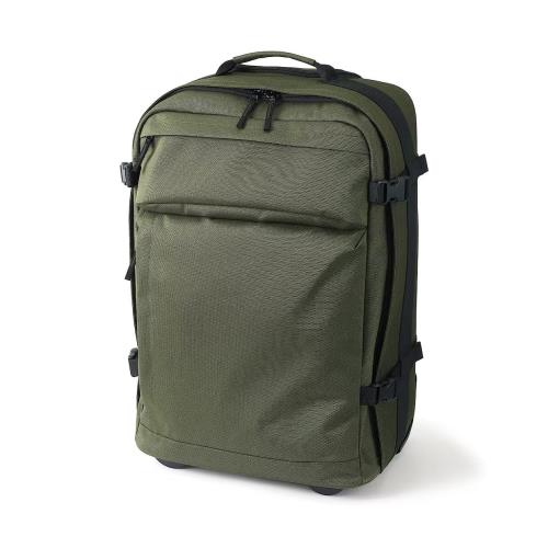 無印良品 撥水ソフトキャリーケース (40L) ユニセックス大人 EEE10A4S カーキ