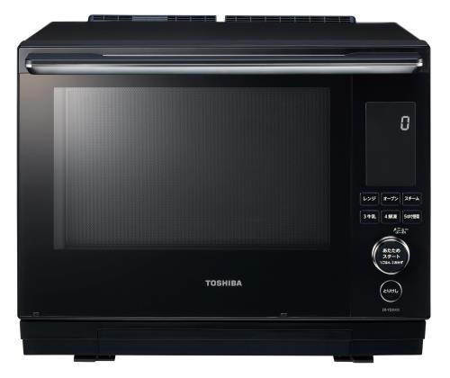 東芝 (TOSHIBA) オーブンレンジ 電子レンジ フラットテーブル microwave 簡単操作 石窯ドーム 30L ER-YD3000(K)