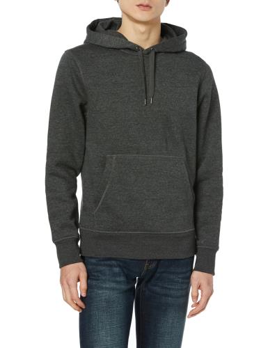 [ Essentials] プルオーバー スウェットシャツ パーカー メンズ ヘザーチャコール XL