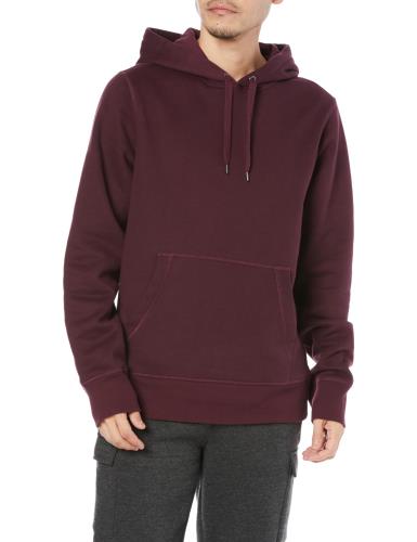 [ Essentials] プルオーバー スウェットシャツ パーカー メンズ バーガンディ XL