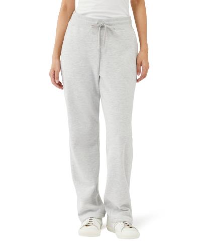 [ Essentials] スウェットパンツ ストレートレッグ ドローストリング フリース レディース ヘザーライトグレー XL