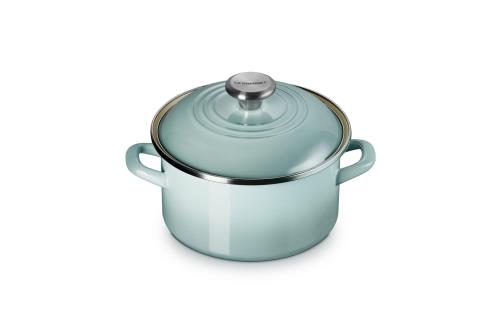 ル・クルーゼ(Le Creuset) ホーロー鍋EOS EOS キャセロール 20cm シーソルト  ...