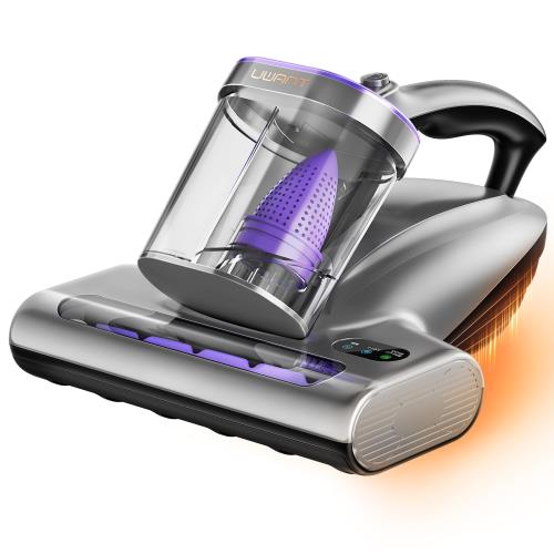 uwant 布団クリーナー 布団掃除機 18kPa強力吸引 65℃熱風乾燥 UV除菌 超音波 LEDディスプレイ 長時間稼働 超軽量 ダニ退治 ふとんたたき 超高速たたき ダニ取り掃除・