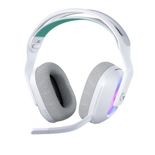Logicool G �磻��쥹 �����ߥ󥰥إåɥ��å� G522 LIGHTSPEED G522-WH ���� �ޥ����դ� Bluetooth ͭ�� �б� 90����Ϣ³���Ѳ�ǽ LIGHTSYNC RGB PS5 PS4 PC windows Mac �����ߥ� �إåɥ��å� �إåɥե��� �إåɥۥ� �ۥ磻��